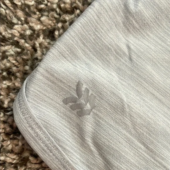 All in Motion Kids Light Gray Stretchy Drawstring Shorts - Picture 8 of 11